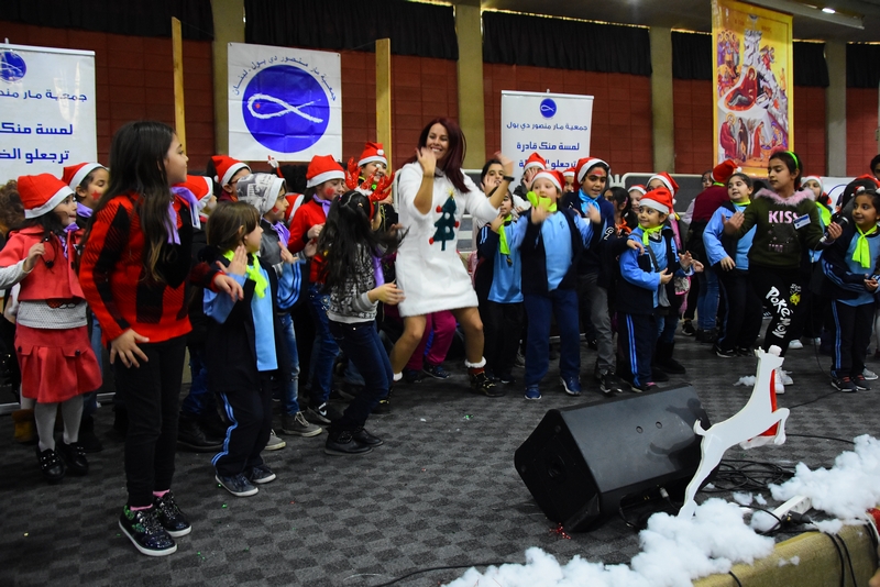 Saint Vincent de paul celebrating Christmas at Jesus & Mary school
